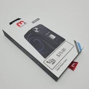 MYBAT Pro Black Phone Case Apple iPhone 13/ 6.1 Stealth Series New Open Box